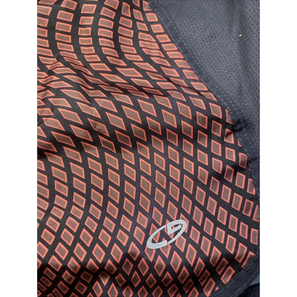 Champion Shorts Women's L Black & Orange/Red Athletic Running Lined Drawstring - Picture 3 of 11